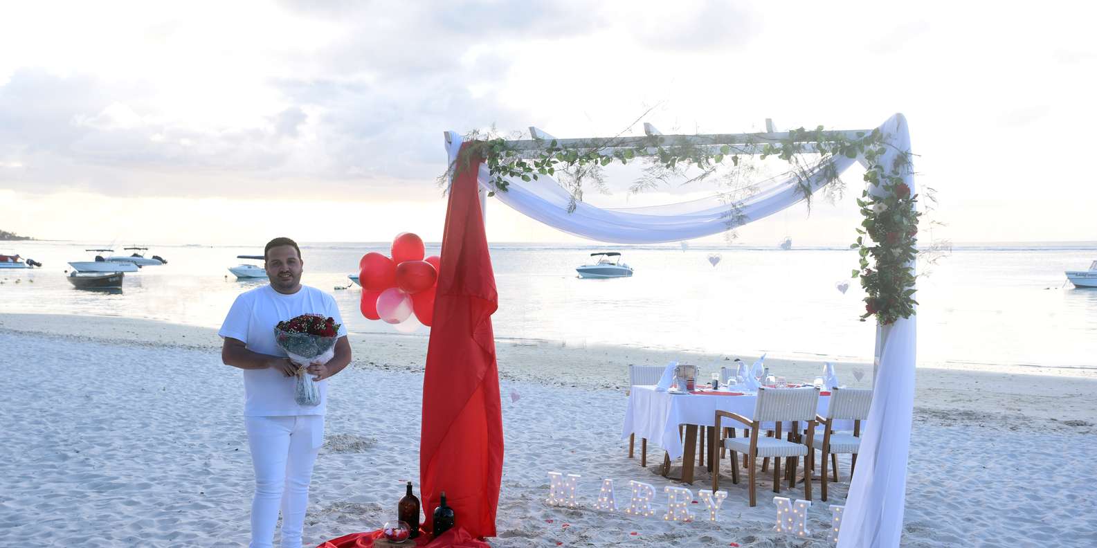 Plage Faire Sa Demande De Fiancaille Body Personnalisé Demande En