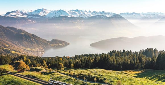 Von Luzern aus: Klassische Rigi-Rundfahrt