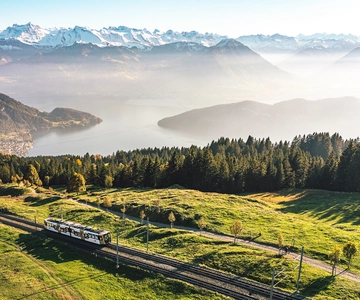 De Lucerna: Viagem de ida e volta ao Rigi clássico