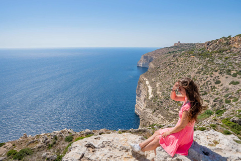 Malte : Forfait 5 attractions de Malte et Gozo avec transfertPremière excursion le samedi et dernière excursion le mercredi.