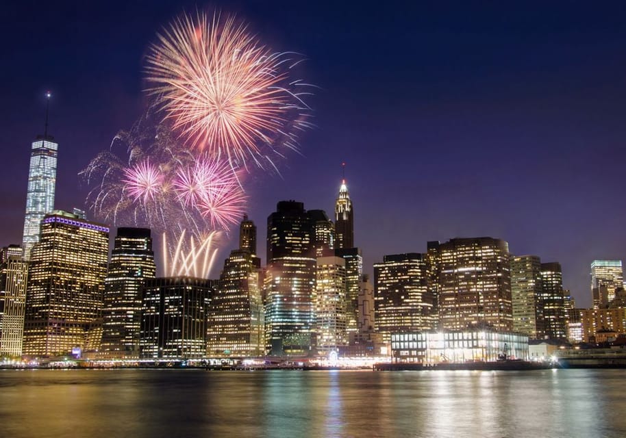 NYC: New Year’s Eve Buffet Dinner Fireworks Harbor Cruise | GetYourGuide
