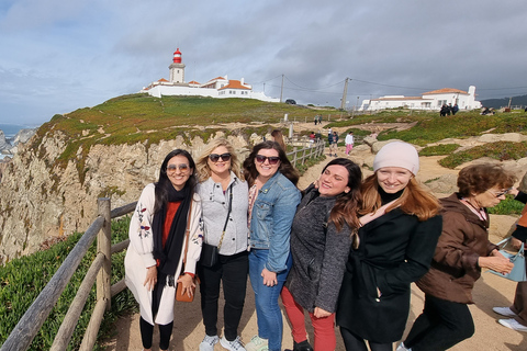 From Lisbon: Sintra, Pena, Regaleira, Roca and Cascais Tour