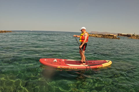 Chania: Lazareta Stand-up Paddle Boarding Erlebnis