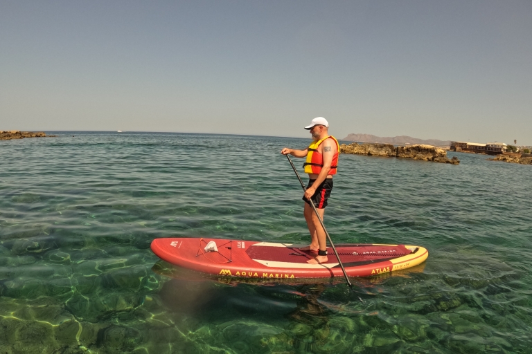 Chania: Lazareta Stand-up Paddle Boarding Erlebnis