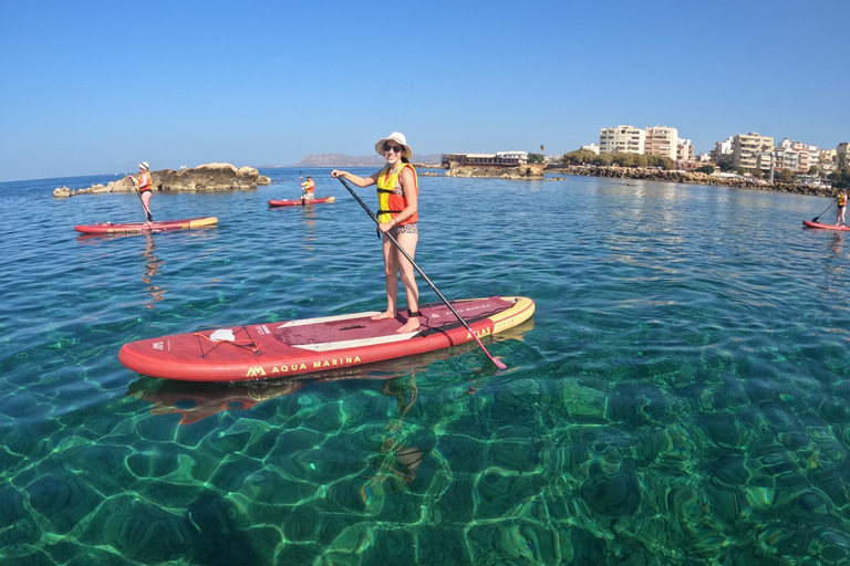 Chania: Lazareta Stand-up Paddle Boarding Erlebnis