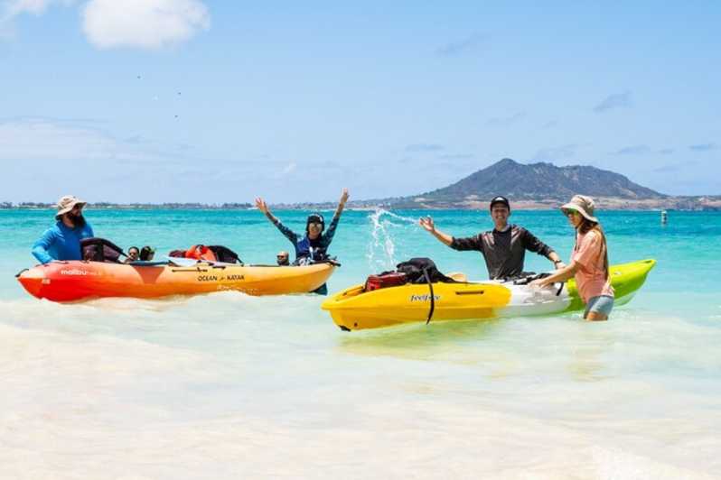 Kailua: Tour guiado de kayak a las islas Mokolua con el almuerzo
