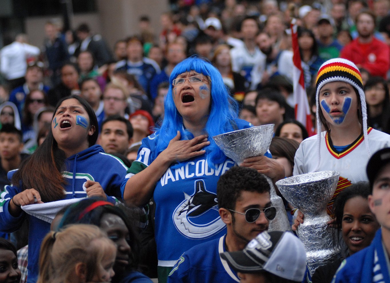 Vancouver: Billet til Vancouver Canucks ishockeykamp