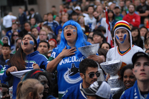 Vancouver: Vancouver Canucks biljett till ishockeyspelPremium-sittplatser