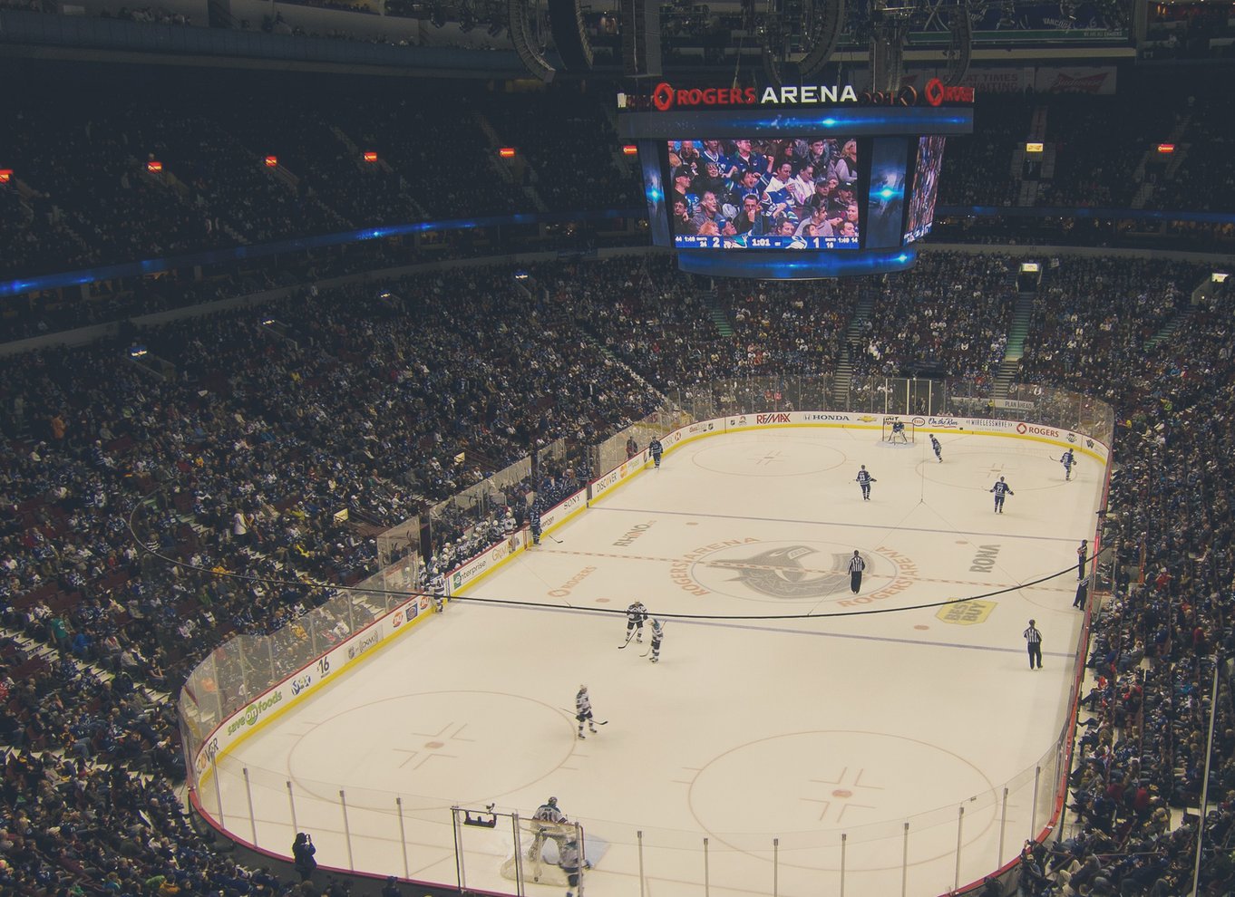 Vancouver: Billet til Vancouver Canucks ishockeykamp
