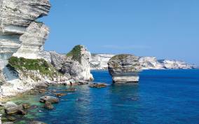 From Bonifacio: Cruise Under the Bonifacio Cliffs