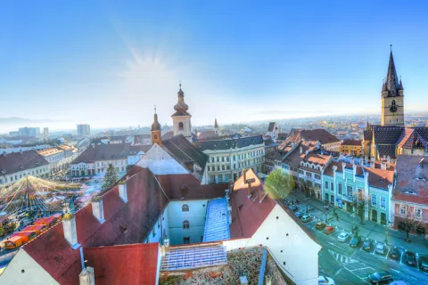 From Brasov: Private Sibiu and Balea Waterfall Day Trip