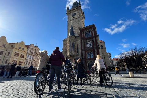 Praha: Komplett guidet sykkeltur i byen
