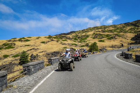 Från Nicolosi: Kvadrupel-tur till vulkanen EtnaFrån Nicolosi: Mount Etna Quad Tour