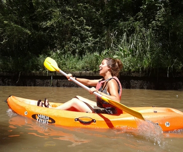 Buenos Aires: Excursión en bicicleta y kayak por el río Tigre con almuerzo