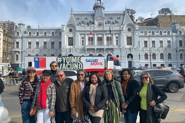 Santiago: Tour Viña Del Mar, Valparaíso, Casablanca y Reñaca