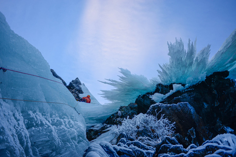 Abisko: Eisklettern für alle Schwierigkeitsgrade mit zertifiziertem Guide