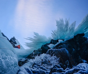 Abisko: Ice Climbing for All Levels with Certified Guide