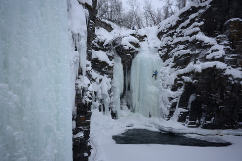 Abisko: Ice Climbing for All Levels with Certified Guide