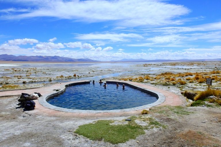 Uyuni: Uyuni-zoutvlakten en driedaagse tour van San Pedro de Atacama