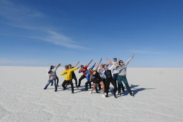 Uyuni: Uyuni-zoutvlakten en driedaagse tour van San Pedro de Atacama