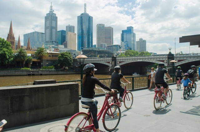 Visit Melbourne Electric Bike Sightseeing Tour in Melbourne, Victoria, Australia