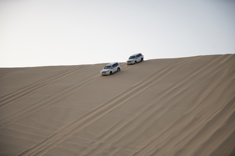 Doha: Passeio pelo deserto, camelos, surfe na areia e experiência com falcõesSafari compartilhado