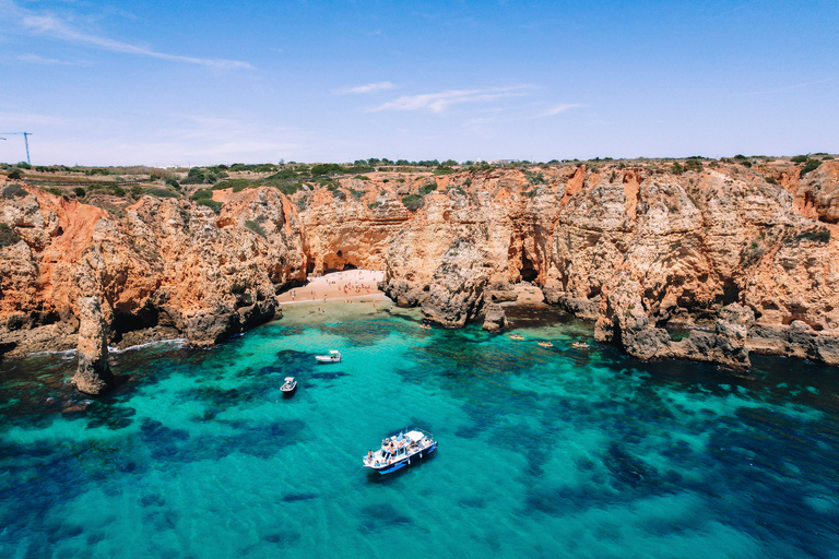 Från Lagos: Kajakupplevelse i Ponta da Piedade