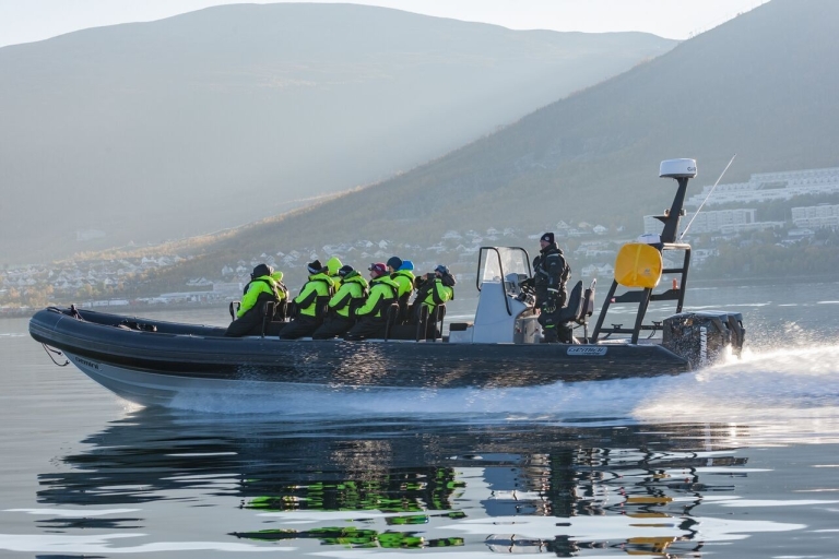Tromsø : Skjervøy RIB Whale Watching Tour avec boissons et collation