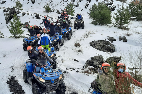 Desde Nicolosi Excursión al volcán Etna en quadDesde Nicolosi: recorrido en quad por el monte Etna