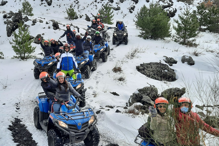 Von Nicolosi aus: Ätna Quad Vulkan TourVon Nicolosi aus: Ätna Quad Tour