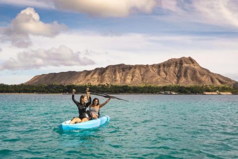 Honolulu: Waikiki Kayak Tour and Snorkeling with Sea Turtles
