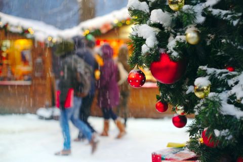 Straßburg: Weihnachtsmärkte Festliches Digitalspiel