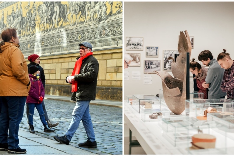 Dresde : Promenade guidée dans la ville et billet d'entrée au musée de la ville