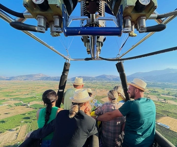 Kreta: Luchtballonvaart met ontbijt en wijn