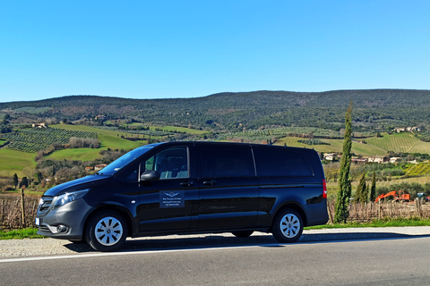 Au départ de Florence : Visite privée de la région du Chianti avec dégustation de vins