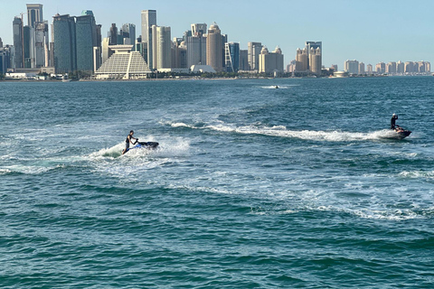 Doha: 60 minutos de experiência JETSKI - SKYSCRAPERS