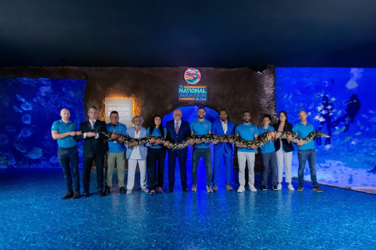 Abu Dhabi: Eintrittskarte für das National AquariumEintrittskarte für das National Aquarium - Glasbodenboot