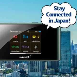 Japan: Pocket WiFi Router Collection at Narita Terminal 2