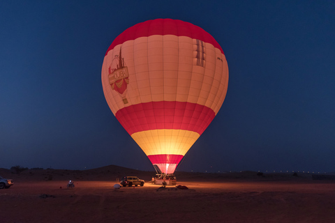 Dubai: Hot Air Balloon, Desert Safari, and Quad Biking Tour