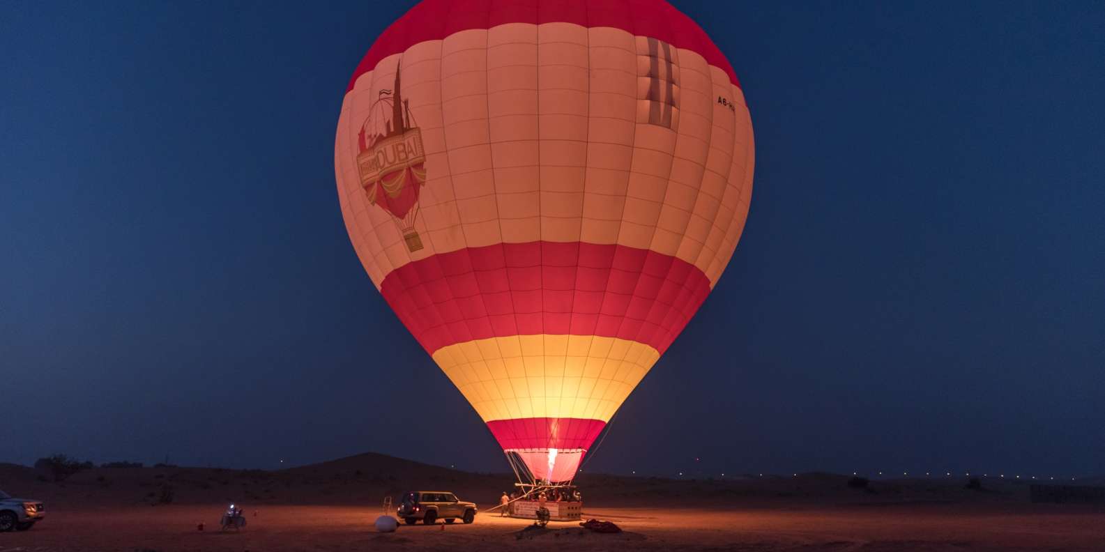 Dubai: Hot Air Balloon Ride Over the Desert | GetYourGuide
