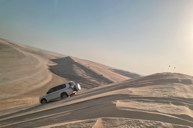 Safari nel deserto, corsa sulle dune in 4x4, giro in cammello, sandboarding, Sun Set