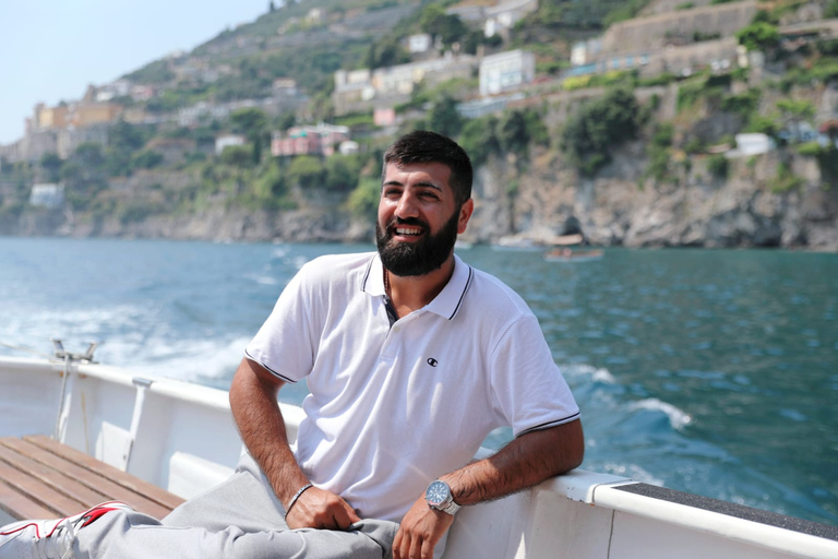 Depuis Rome : Excursion d'une journée à Amalfi et au parc archéologique de Pompéi