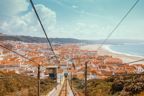 Van Porto: privétransfer naar Lissabon met stop bij Nazaré