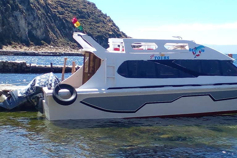 La Paz: catamarancruise op het Titicacameer