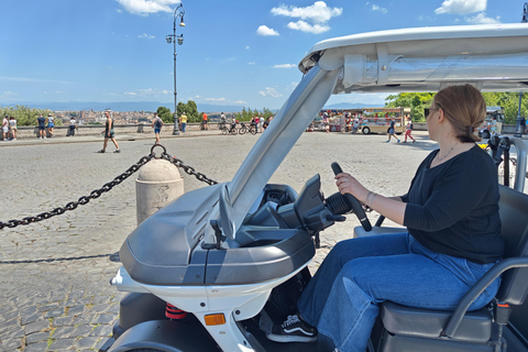 Rome: Private Golf Cart Tour with Driver 2,5 h - Private Panoramic Golf Cart Tour - 2 people
