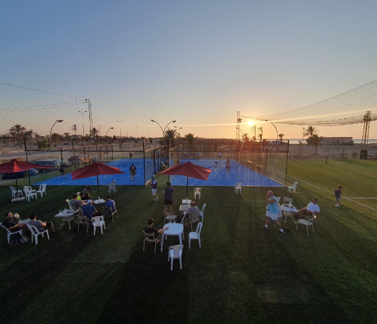 Djerba: Padel-Erlebnis am Meer, Ausrüstung inbegriffen
