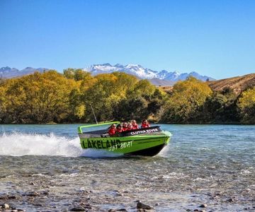 Wanaka: Jet Boat Ride on Clutha River