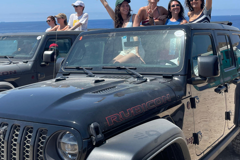 Ibiza: Private Jeep Wrangler Tour & Lunch at Beach Rest.