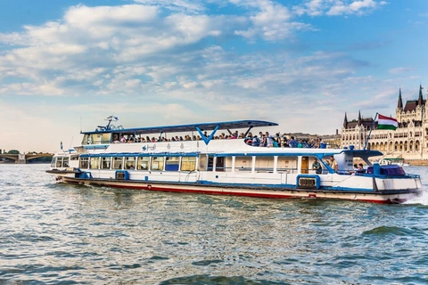 Budapest: tour guiado en autobús de 4 horas con crucero por el río