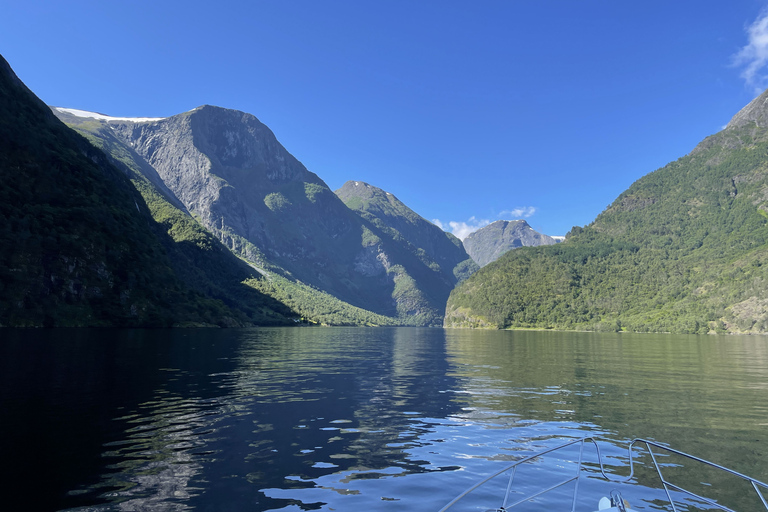 Croisière privée de 2 jours dans le fjord SognefjordenAu départ de Bergen : Croisière privée de 2 jours dans le fjord de Sognefjorden